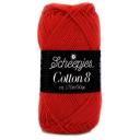 Scheepjes Cotton 8 - 510 Red