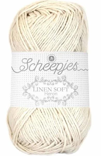 Scheepjes Linen Soft Beige Premium Blend DK Yarn 50g - 616