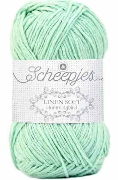 Scheepjes Linen Soft Green Premium Blend DK Yarn 50g - 623