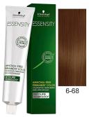 Schwarzkopf Essensity Hair Color 6-68 Dark Blonde Auburn Red