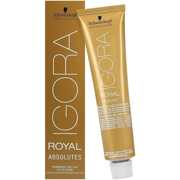 Schwarzkopf Igora Absolutes Hair Color, 5-80 Light Brown Red Natural