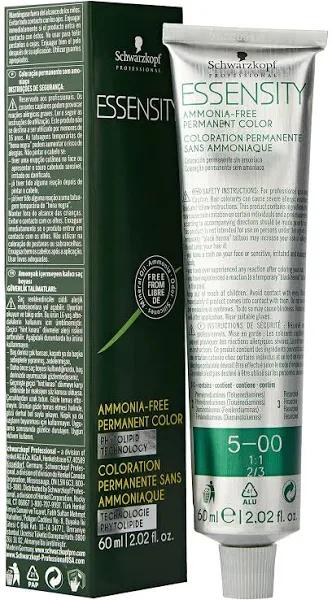 Schwarzkopf Professional Essensity Hair Color, 5-00, Light Brown Extra