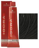 Schwarzkopf Professional Igora Royal Hair Color, 3-0 Dark Brown - 2.1 fl oz tube