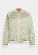 Scotch & Soda Printed Reversible Bomber Jacket Beige XL Woman
