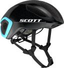 Scott Cadence Plus Helmet - Black Light Blue 55-59 / Azzurro