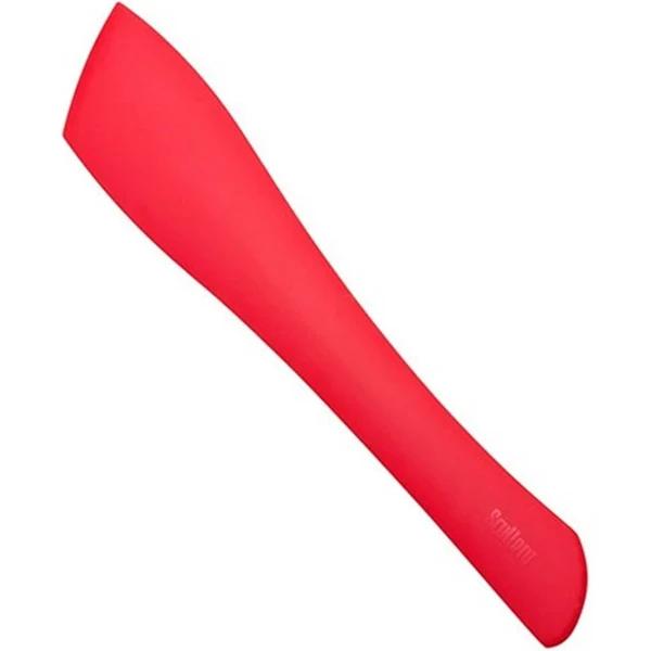 Scullery Kolori Silicone Double Spatula Red