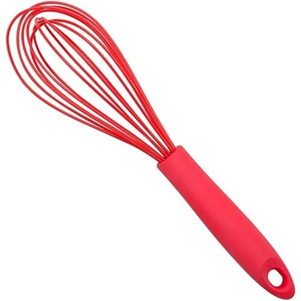 Scullery Kolori Silicone Red Whisk