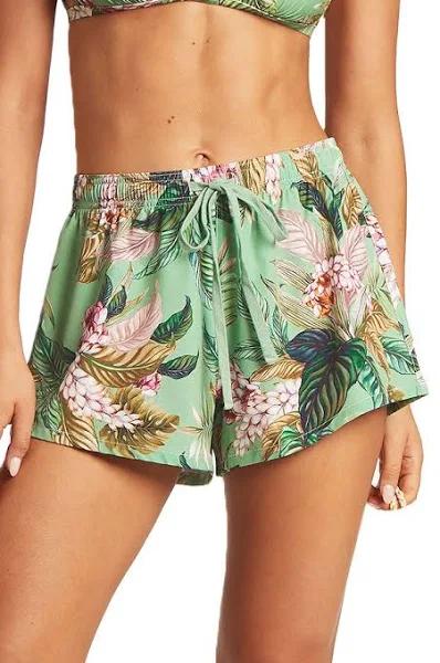 Sea Level Lost Paradise Surf Shorts - Green- Swimwear Galore