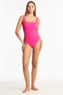 Sea Level Vesper Square Neck One Piece 10