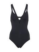 Seafolly - Active Deep V Maillot Black