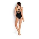 Seafolly - Active Deep V Maillot Black