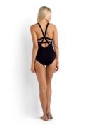 Seafolly Active Deep V One Piece Black