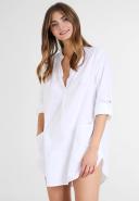 SEAFOLLY Boyfriend Beach Shirt White