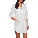 Seafolly Boyfriend Beach Womens Shirt - White