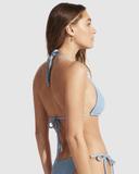 Seafolly Sea Dive Slide Tri , Powder Blue, Size 14