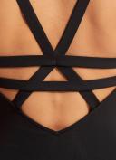 Seafolly Seafolly Collective Deep V One Piece , Black, Size 18