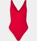 Seafolly Womens Deep V Neck One Piece Swimsuit Light Blue/ Light Blue