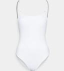Seafolly Womens Deep V Neck One Piece Swimsuit Light Blue/ Light Blue