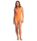 Seafolly Womens Tango Sea Dive V-Neck Swimsuit 12