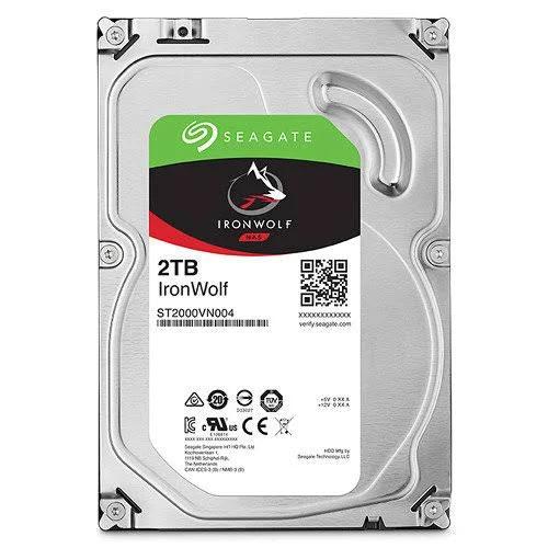 Seagate 2TB IronWolf 5900 RPM SATA III 3.5" Internal NAS HDD ST2000VN004