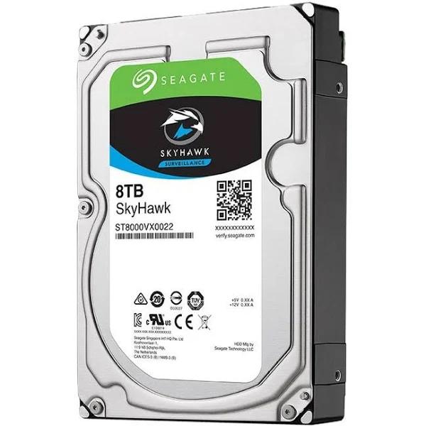Seagate 8TB st8000vx0022 Skyhawk Surveillance 3.5" SATA