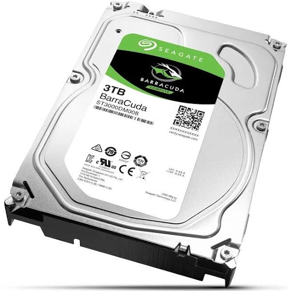 Seagate Barracuda (ST3000DM008) 3tb 3.5in SATA Hard Drive