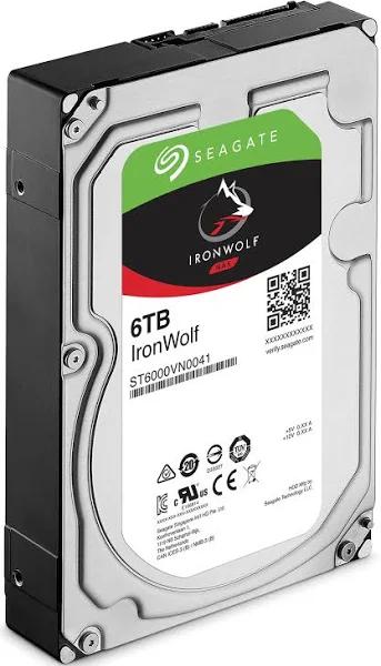 Seagate IronWolf HDD 3.5" SATA 6TB NAS ST6000VN0041