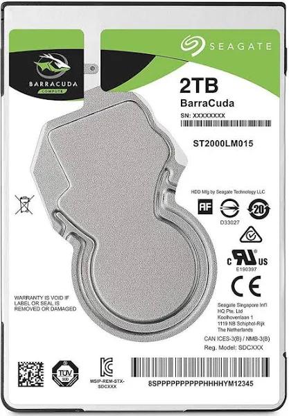 Seagate SATA Hard Drives ST2000LM015