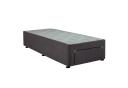 Sealy Space Saver 1 Drawer End Base Storm LT Brown KSB