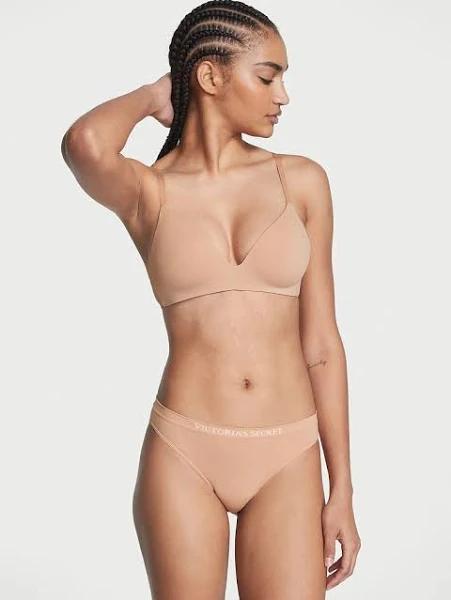 Seamless Bikini Panty , Beige, S - Women's Panties - Victoria's
