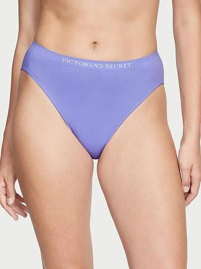 Seamless Brief Panty , Blue, S - Women's Panties - Victoria's Secret