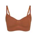 Seamless Sculpt Bralette | Bronze