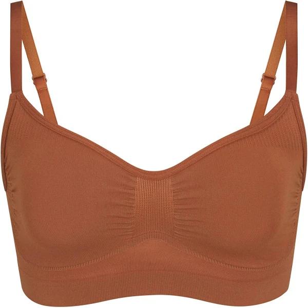 Seamless Sculpt Bralette | Bronze