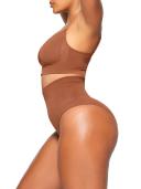 Seamless Sculpt Bralette | Espresso