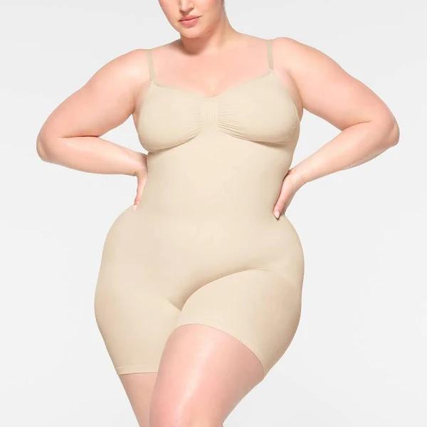 Seamless Sculpt Catsuit | Sand