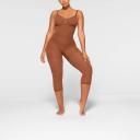 Seamless Sculpt High-Waisted Above The Knee Short | Bronze