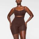 Seamless Sculpt Mid Thigh Short | Espresso