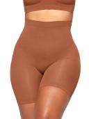 Seamless Sculpt Mid Thigh Short | Espresso
