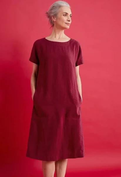 Seasalt Primary Dress in Dulse 14