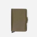 Secrid Twinwallet Compact Wallet - Saffiano Olive