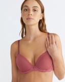 Seductive Comfort Lotus Floral Lift Demi Bra Pink 8 E
