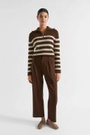 Seed Heritage Casual Cargo Pant in Hot Chocolate 8