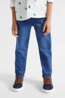 Seed Heritage Core Denim Jogger in Mid Wash Blue 6