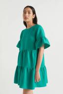 Seed Heritage Core Linen Mini Dress Green 06