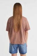 Seed Heritage Core Logo Tee in Brown Chocolate 10