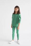 Seed Heritage Core Rib Legging in Green 2