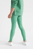 Seed Heritage Core Rib Legging in Green 4