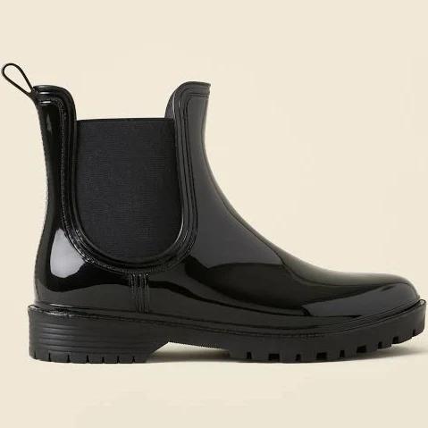 Seed Heritage Emily Jelly Black Ankle Boot Black 38