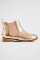 Seed Heritage Metallic Gusset Boot in Rose Gold Rose 30
