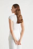 Seed Heritage Square Neck Rib Tee White M